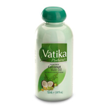 Dabur Vatika Naturals Kokosolie met Henna, Amla, Citroen & 5 Kruiden - Voedt & Versterkt Haar & Scalp