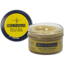 Meltonian Cream Shoe Polish - Boot Polish Polie en cuir huile de cirage bas   e sur la cire d'abeille - Restores et prot   ge plus de 60 couleurs
