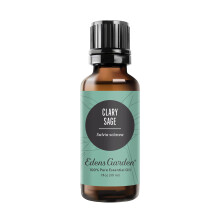 Huile essentielle de sauge sclarée Edens Garden - 100 % pure, grade premium, naturelle, aromathérapie, diffuseur, peau