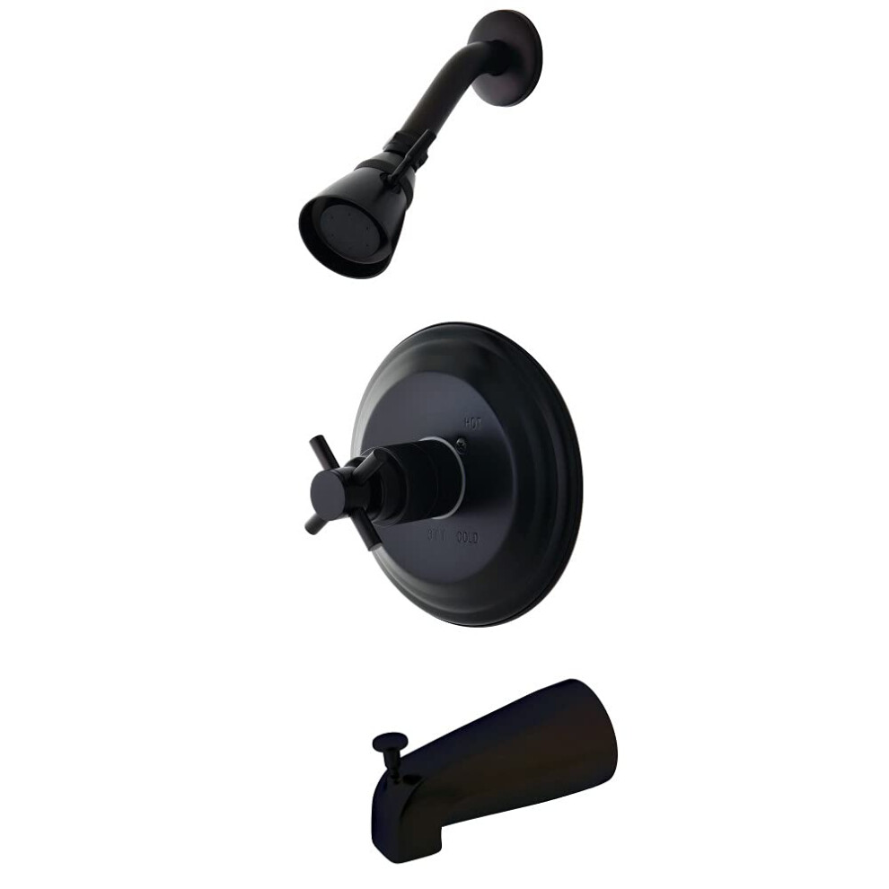 Kingston Brass Kb2635dx Concord Tub And Shower Faucet Oil Rubbed Bronze 663370053443