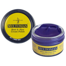 Meltonian Cream Shoe Polish - Boot Polish Polie en cuir huile de cirage bas    avec de la cire d'abeille - Restores et prot   ge 60+ couleurs Grape d