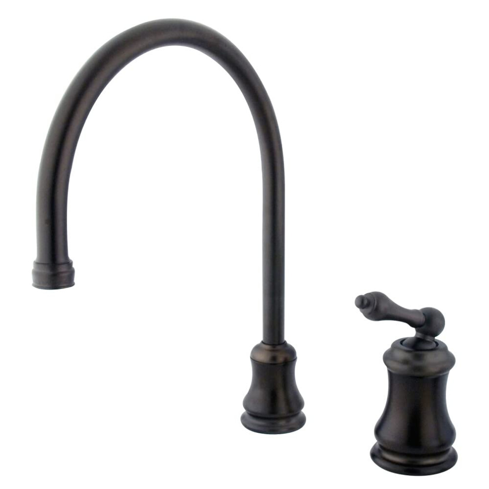 Kingston Brass Ks3815alls Restoration Widespread Kitchen Faucet 9"""" Spout Reach Oil Rubbed Bronze 663370077739