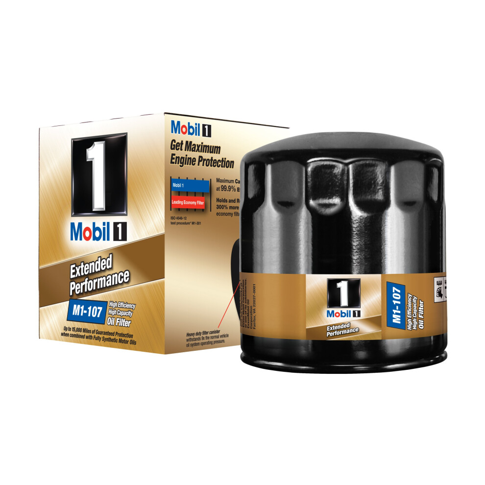Mobil 1 M1-107 Extended Performance Oil Filter (Pack of 2)