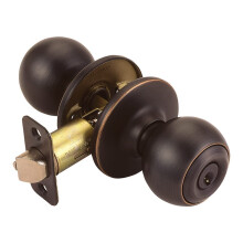 Design House 791608 Knoflk vstupnch dver s kulovm klcem, olejov tren bronz