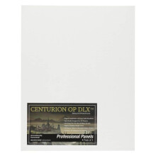 Painis de tela de linho com primer a leo profissional Centurion Deluxe - pacote 20x24-3 de telas de linho para pintura de arte e muito mais