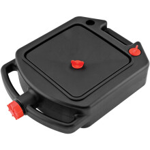 BikeMaster oljedispenser och avloppsbehllare 5L krom