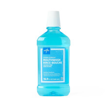 Medline CTR000410 Sparkle Fresh Enxaguatrio bucal sem lcool sensvel nas gengivas Menta fresca 16,9 onas (a embalagem pode variar)