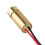 650nm 5mw Red Line Head Laser Generator Diode Module Cord 2.8-5V 6