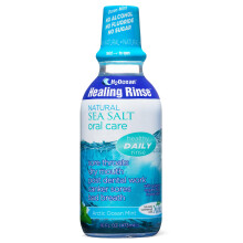 H2Ocean Rince de guérison Naturel au Sel Marin - Bain de Bouche pour Soin Oral - Idéal pour Piercings, Mal de Gorge & Santé Gencives