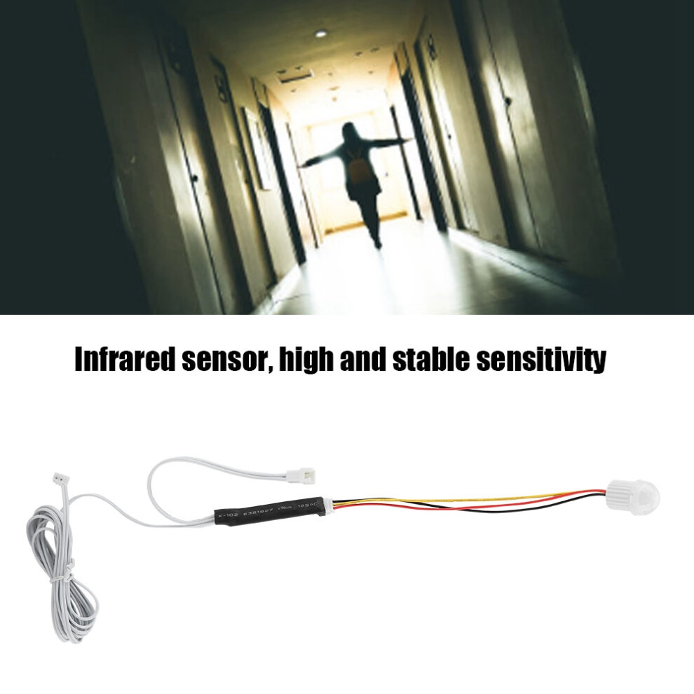 Dc5-24V 1.5A Mini Adjustable Infrared Sensor Human Body Induction Switch For Light 4931324573740