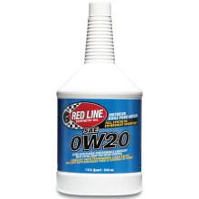 Linea rossa 11804 SAE 0W20 olio motore completamente sintetico - 1 litro (12 pacchetto)