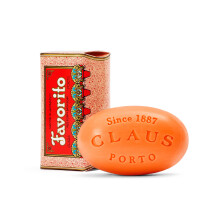 Claus Porto - Favorito Red Poppy Body Mdlo pro mue + eny | Kvetinov cistc vivn | Rucne vyrben aromatick jemn tepl (150 g | 5,3 oz)