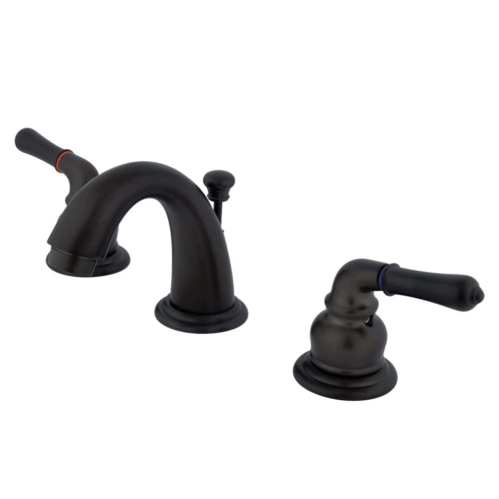 Kingston Brass Gkb915 Magellan Mini-Widespread Lavatory Faucet With Retail Pop-Up 3-3/4 Inch In Spout Reach Oil Rubbed Bronze 663370226793