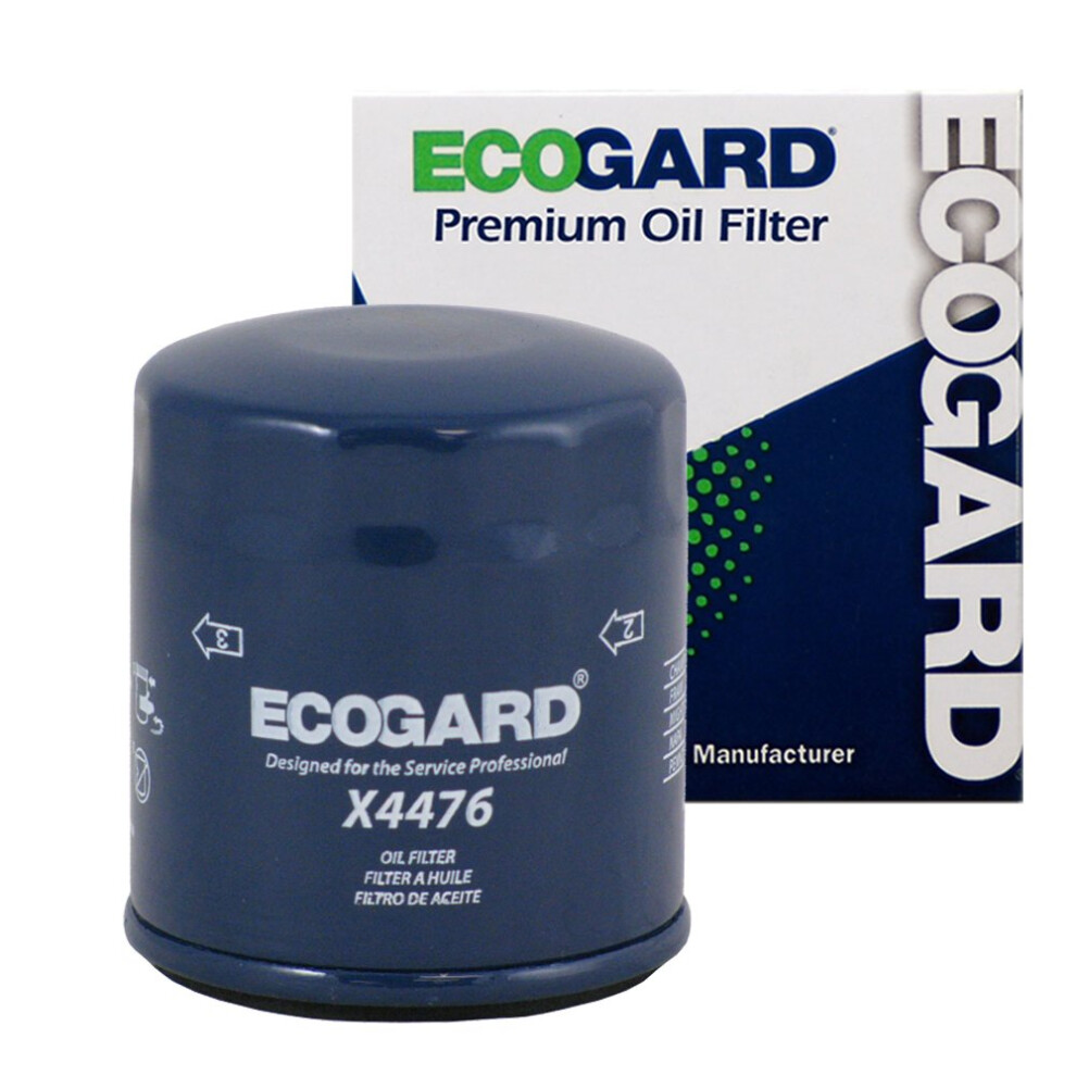 Ecogard X4476 Premium Spin-On Engine Oil Filter For Conventional Oil Fits Toyota Corolla 1.8L 1993-2021 Camry 2.2L 1992-2001 Prius 1.5L 2001-20 674118013674