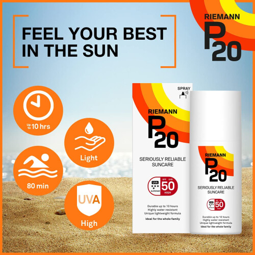 Riemann P20 Riemann P20 Once a Day SPF 50 Sun Spray 200ml 1