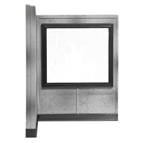 Breakable Window and Wall Playset for Wrestling Action Figures 1