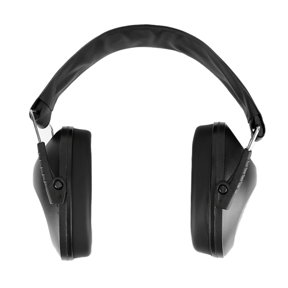 Foldable Protection Earmuff Learning Sleeping Antinoise Industry Hearing Protector(Black ) 5011324574059