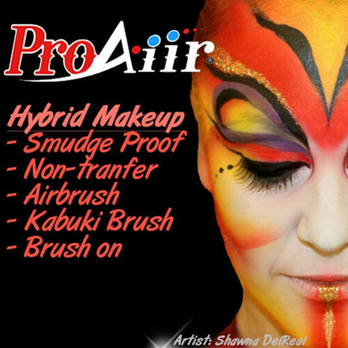 ProAiir Makeup til ansigts- og kropsmaling - 2 oz (60 ml) gul 2