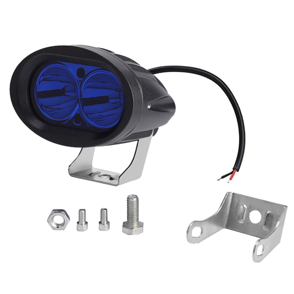 Led Forklift Truck Warning Lamp Safety Working Spot 9-60V Ip67 20W Blue/Light 8051324574328