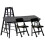 Cern hern sada Ultimate Ladder Table & Chairs pro zpasnick akcn figurky 2
