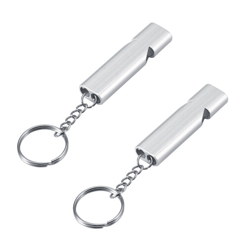 2PCS Parrot Bird Dog Training Whistle Pet Training Toy Random Color 1
