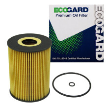 Filtro de leo de motor de cartucho premium ECOGARD X5691 para leo convencional Serve para Porsche Macan 3.0L 2015-2018 911 3.8L 2009-2019 Cayen