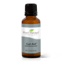 Mezcla de Aceite Esencial Plant Therapy Gut Aid 30 mL (1 oz) 100% Pura, Aromaterapia Natural para Malestar Estomacal