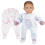 Sophia's - 15"""" Dukke - Blomsterprint Sleeper - Lys Pink 3