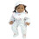 Sophia's - 15"""" Dukke - Blomsterprint Sleeper - Lys Pink 4