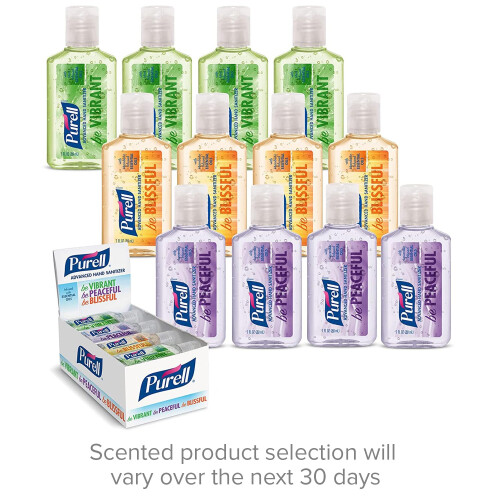 Purell PURELL Advanced Hand Sanitizer Gel infunderad med eteriska oljor. 1
