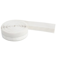 5M 25mm Self adhesive Door Window Sound Insulation Dust Prevent Sealing Strip (White)