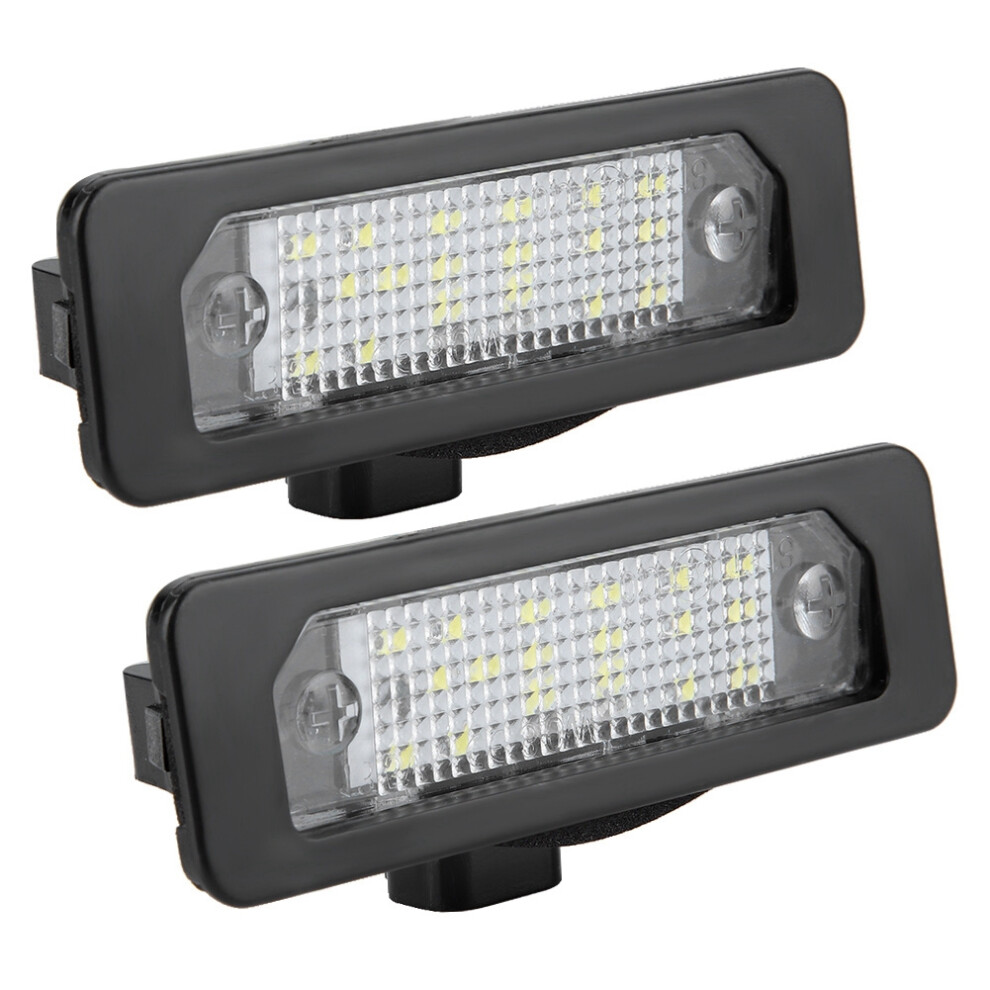 2Pcs Car Led License Plate Lamp For Ford Mustang Fusion Flex Taurus Light 8421324574701