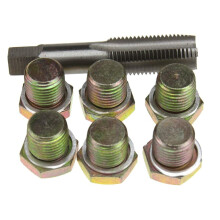 AllTooETools M13 x 1.5 mm Kit de reparacin de rosca de ritmo de rubor de drenaje de aceite