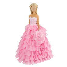 BARWA Princess Evening Party Clothes Wears Dress with Hat Outfitst til 11,5 tommer dukke