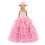 BARWA Princess Evening Party Clothes usa vestido com chapu conjunto para boneca de 11,5 polegadas 2