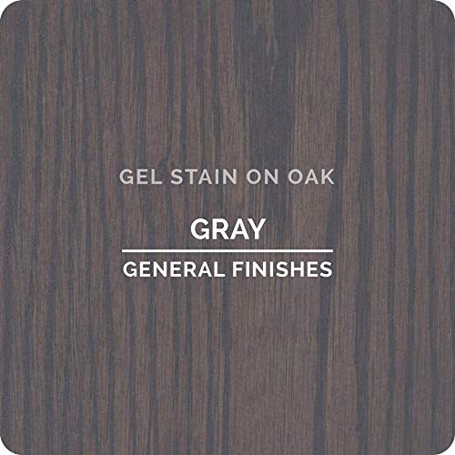 General Finishes    lbasierte Gel-Beize, 1/2 Pint, Grau 2