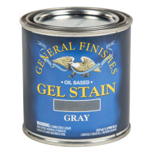 General Finishes Oil Base Gel Stain 1/2 Pint Grey