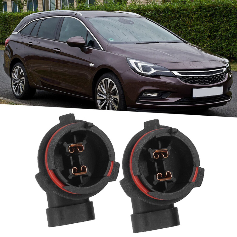 2Pcs Lamp Holder Base Socket Fit For Opel Astra With H7 Lamp 1226084 9118046 8781324575017