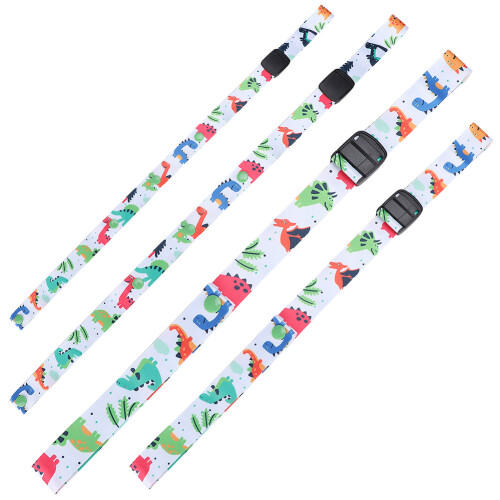 2.5cm Baby Feeding Bottle Cup Adjustable Strap Holder Stroller Toy Sippy Leash Tether(Dinosaur) 1