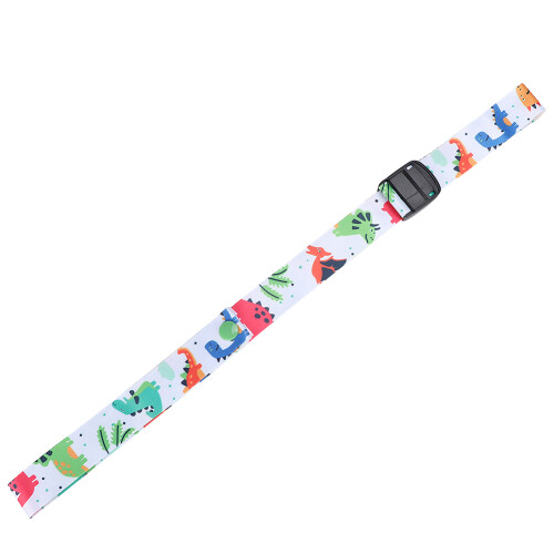 2.5cm Baby Feeding Bottle Cup Adjustable Strap Holder Stroller Toy Sippy Leash Tether(Dinosaur) 2