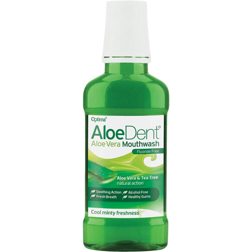 (2 Pack) - Aloe Dent - Aloe Vera Mouthwash | 250ml | 2 Pack Bundle