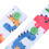 2.5cm Baby Feeding Bottle Cup Adjustable Strap Holder Stroller Toy Sippy Leash Tether(Dinosaur) 7