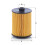 MANN-FILTER HU 8009 Z Oil Filter - Cartridge 3