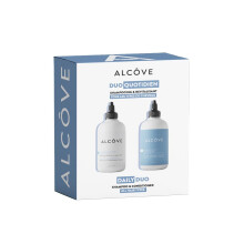 Alcve - Daily Shampoo & Conditioner Duo - Alle haartypes - Sulfaatvrij - Lichtgewicht verzorging - Teunisbloemolie - Mango-extract - Arganolie -