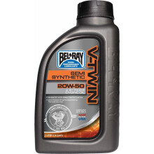 Garrafa leo de motor 1L Bel-Ray 4T V Twin V-Twin Semi-Sinttico 20W50