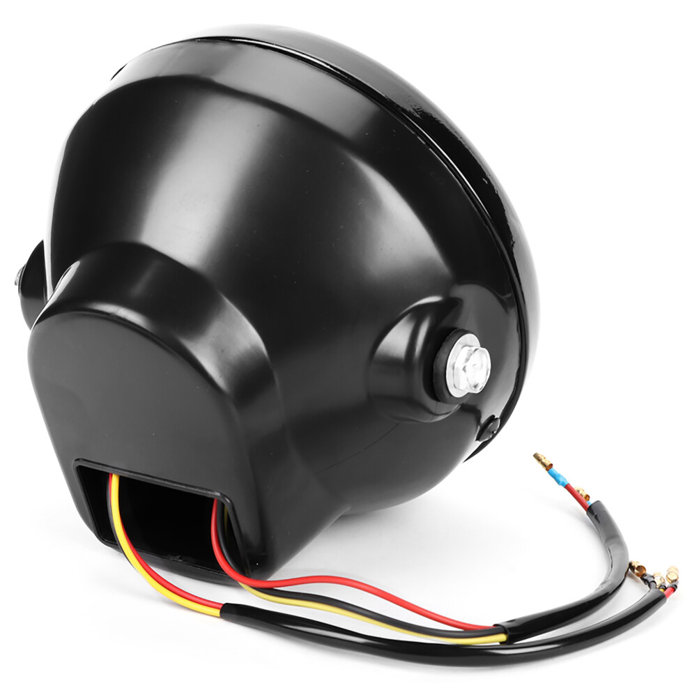 Universal 7In Motorcycle Headlamp Head Driving Turn Signal With Bracket Light 8181324575503