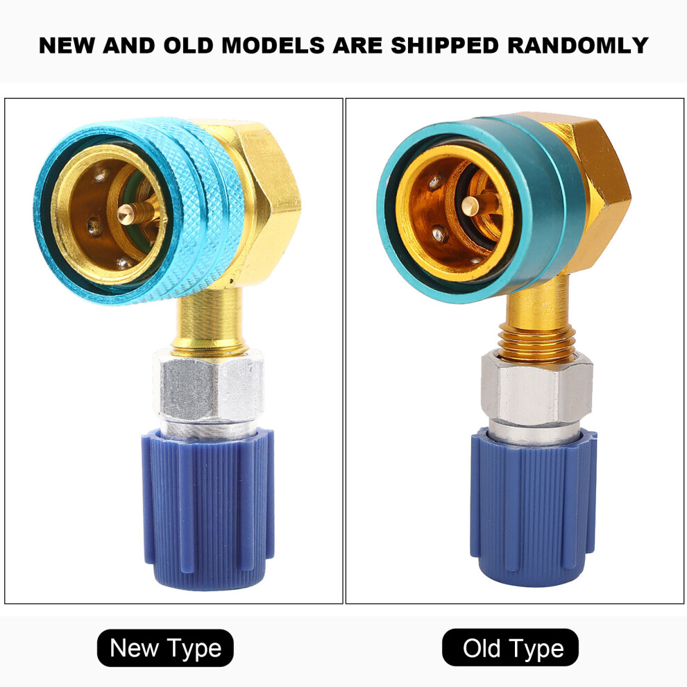 R1234yf To R134a Auto Air Conditioning Refrigerant Coupling Right Angle Simple Liquid Connection 4981324575800