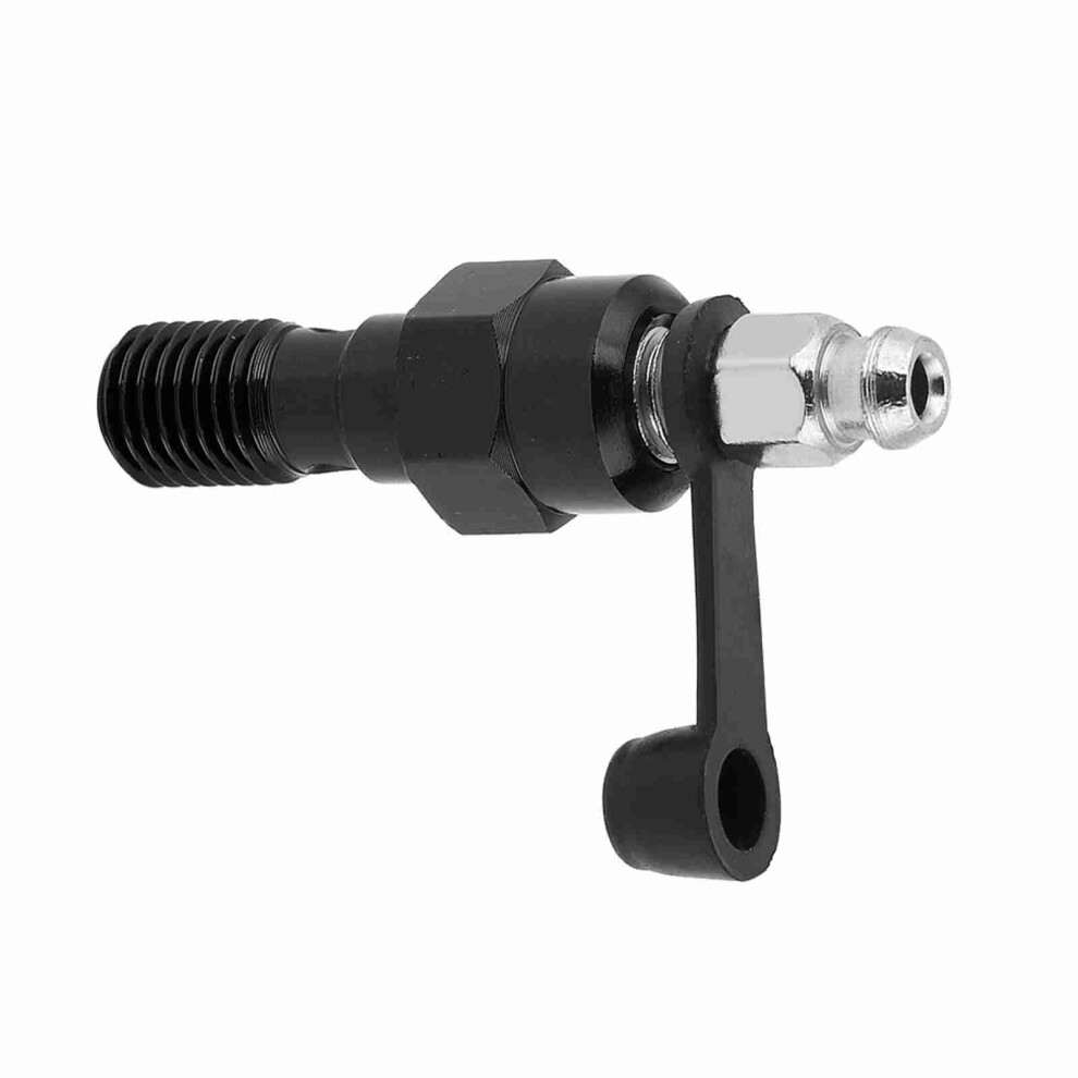 M10x1.25mm Motorcycle Brake Master Cylinder Caliper Bleed Screw Nipple Banjo Bolt Dust Cap Black 6911324575782