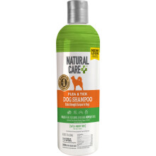 Natural Care Shampoo para ces contra pulgas e carrapatos - Tratamento contra pulgas e carrapatos para ces - Assassino contra pulgas e carrapato