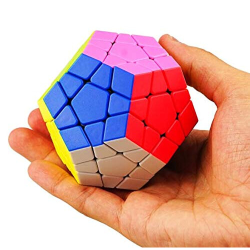 CULERSPEED 12-SIDE 3x3 Pentagonal Dodecadertank Minx Speed ??Cube Puzzel Dodecader Magic Cube Puzzle speelgoed 2